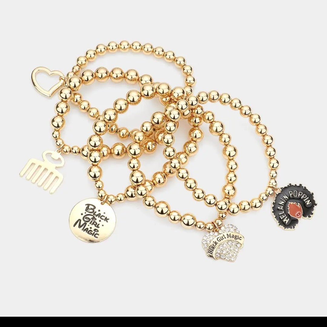 Black Girl Magic Bracelet- Pre-Order