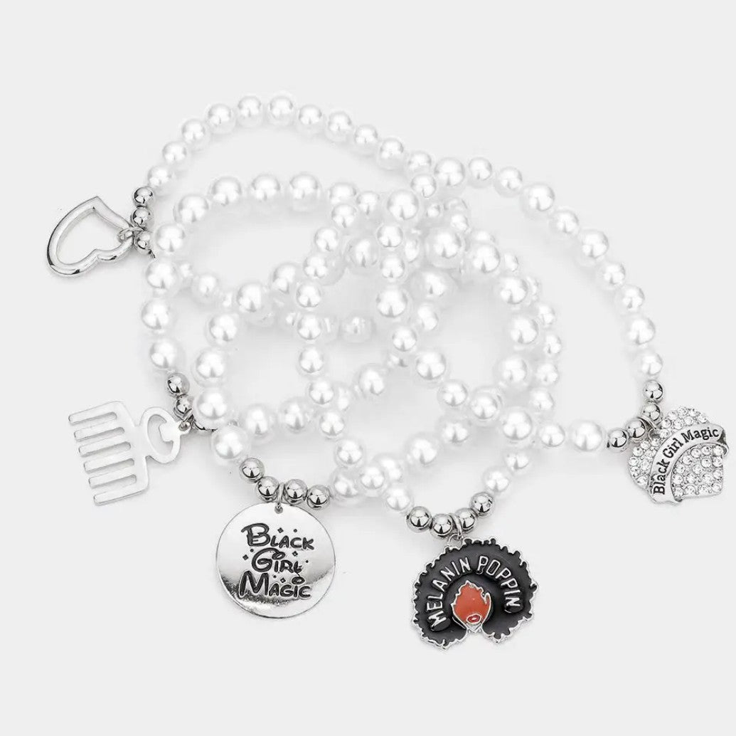 Black Girl Magic Bracelet- Pre-Order